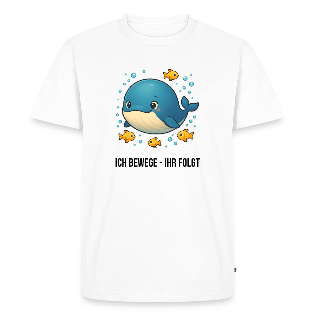 Herren T-Shirt Wal und Retailer - WeiĂ