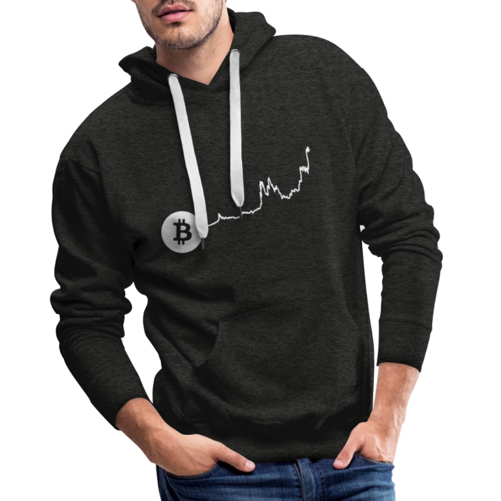 Bitcoin-US-Dollar Hoodie dunkel - Anthrazit