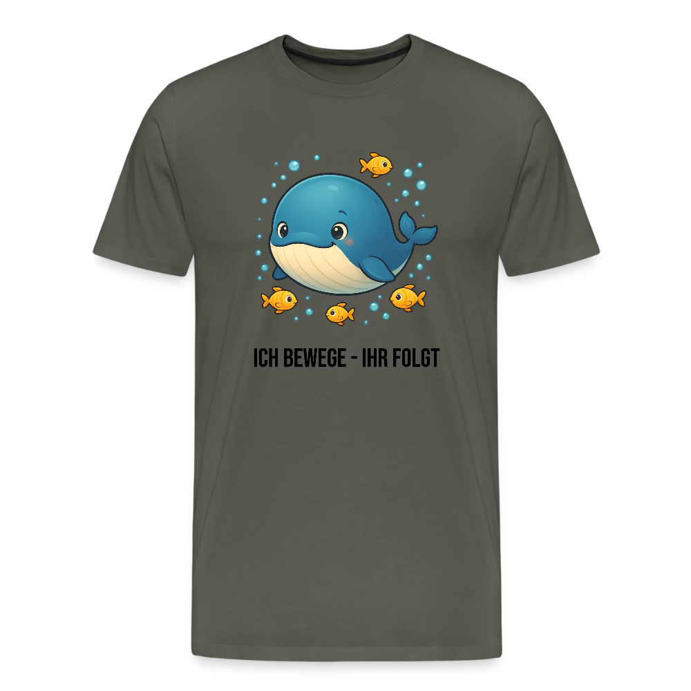 Herren T-Shirt Wal und Retailer - Asphalt