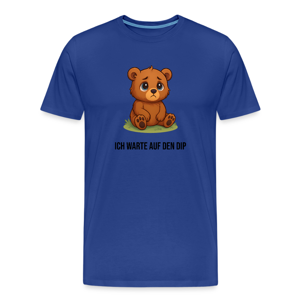 Herren T-Shirt Bärenmarkt - Königsblau