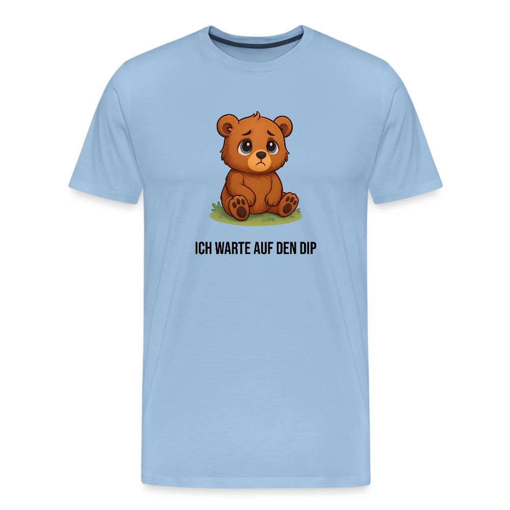Herren T-Shirt Bärenmarkt - Sky