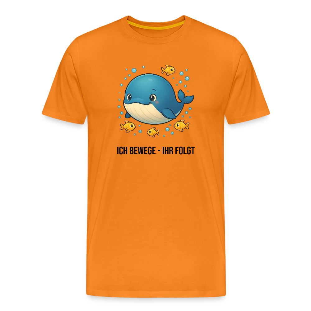 Herren T-Shirt Wal und Retailer - Orange