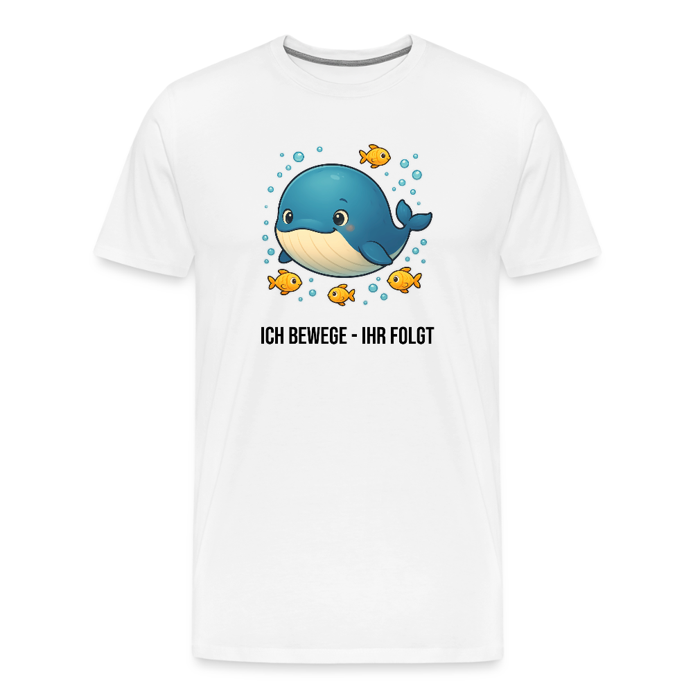 Herren T-Shirt Wal und Retailer - Weiß