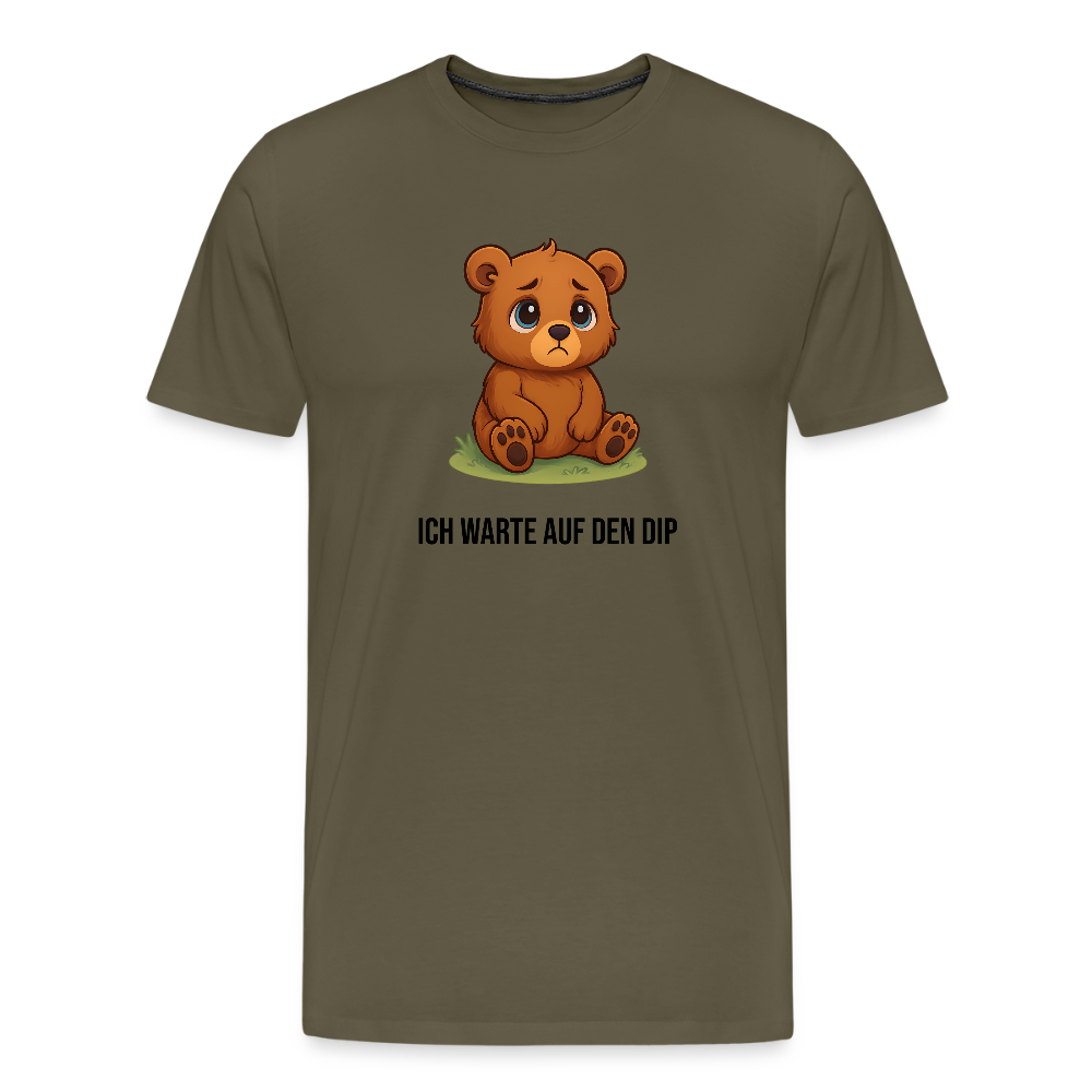 Herren T-Shirt Bärenmarkt - Khaki