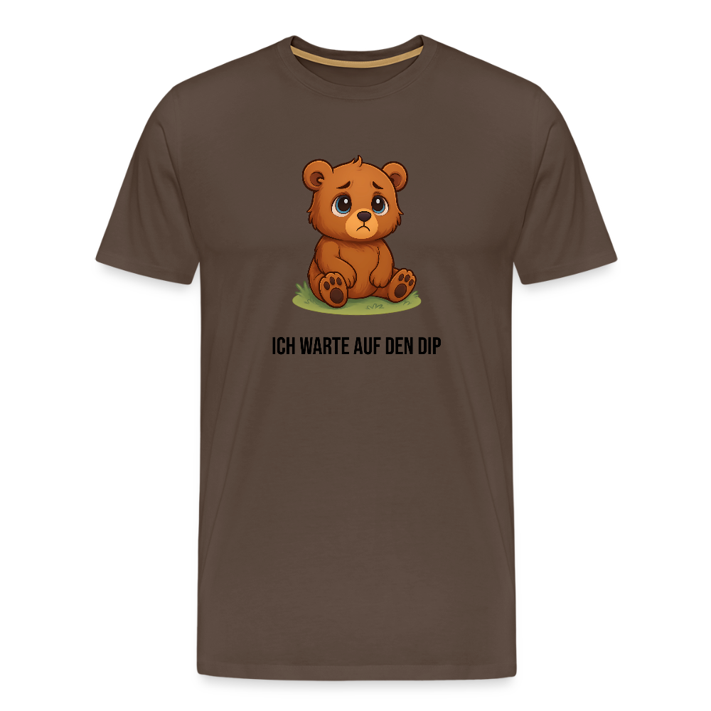 Herren T-Shirt Bärenmarkt - Edelbraun