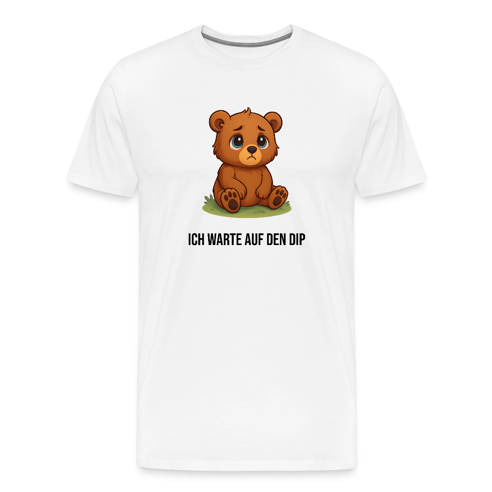 Herren T-Shirt Bärenmarkt - Weiß