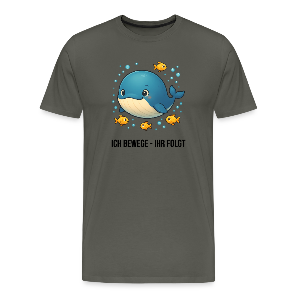 Herren T-Shirt Wal und Retailer - Asphalt