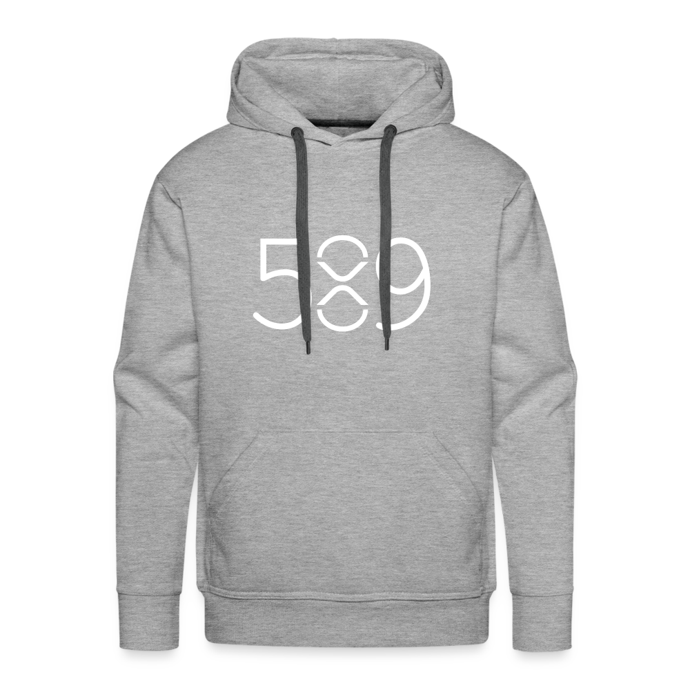 Männer Hoodie 589 XRP - Grau meliert