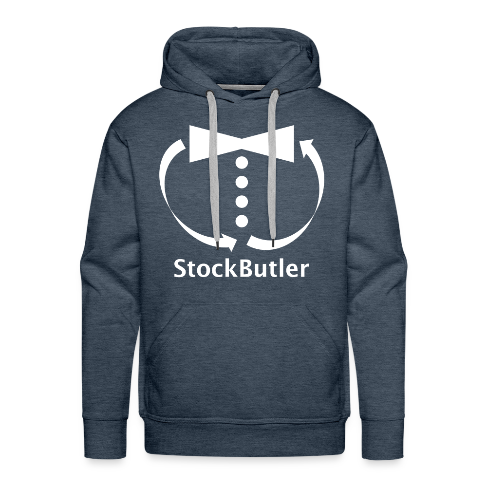 StockButler Hoodie - heather denim