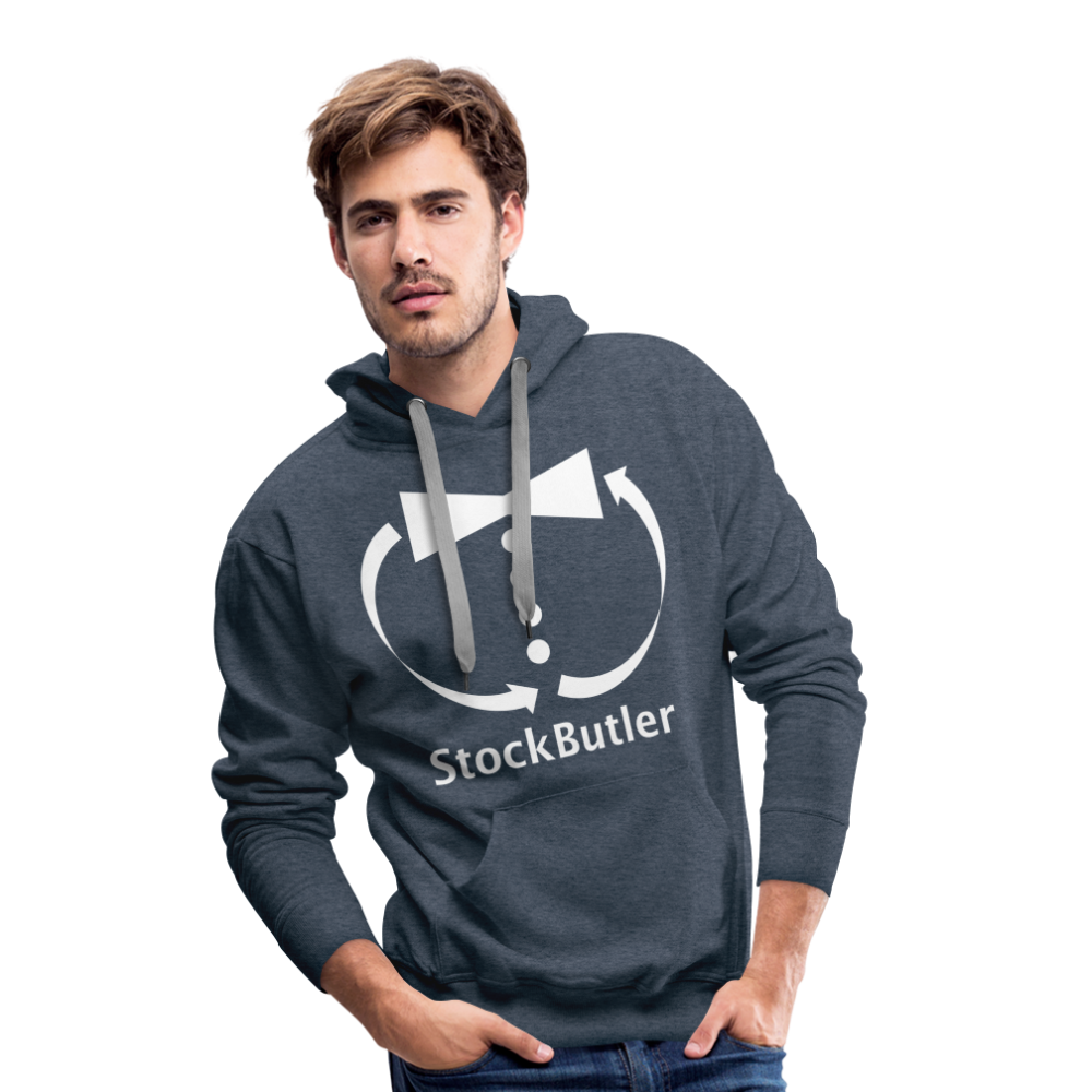 StockButler Hoodie - heather denim