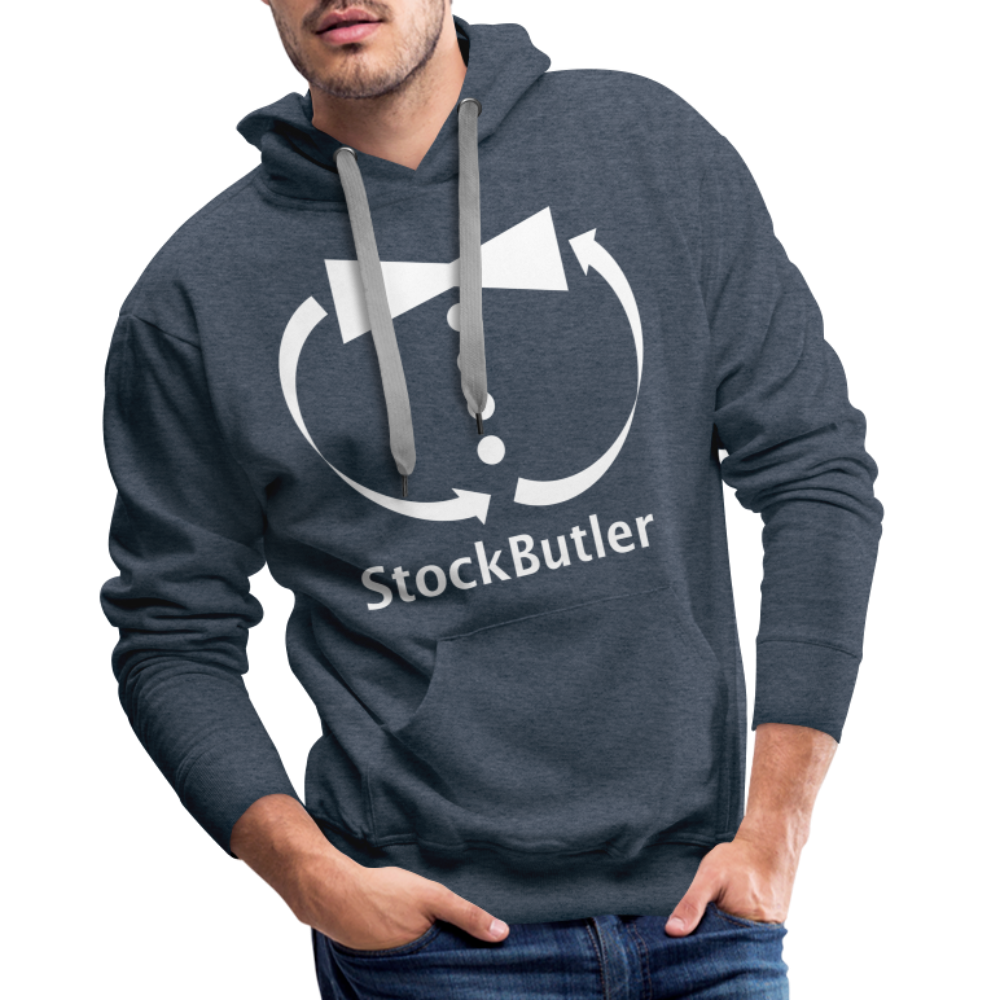 StockButler Hoodie - heather denim