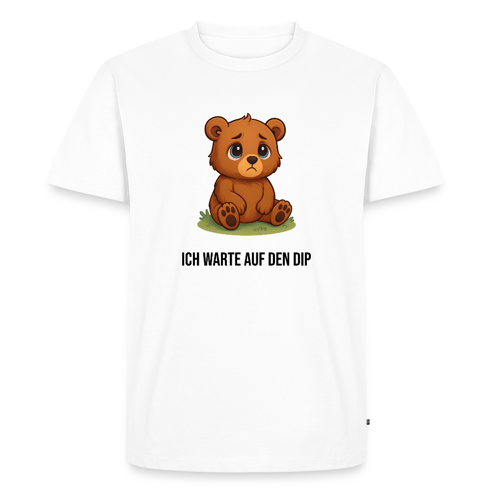 Herren T-Shirt Bärenmarkt - Weiß
