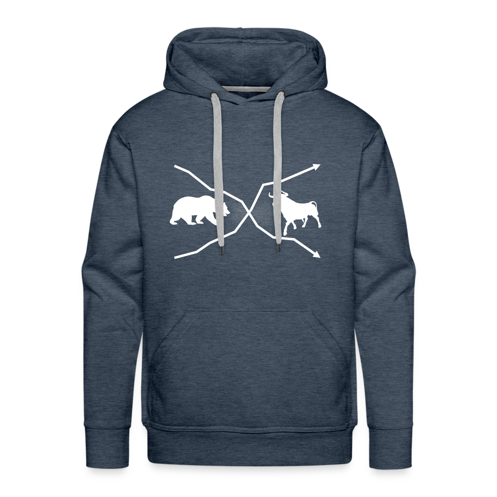 Bulle und Bär-Hoodie dunkel - Jeansblau