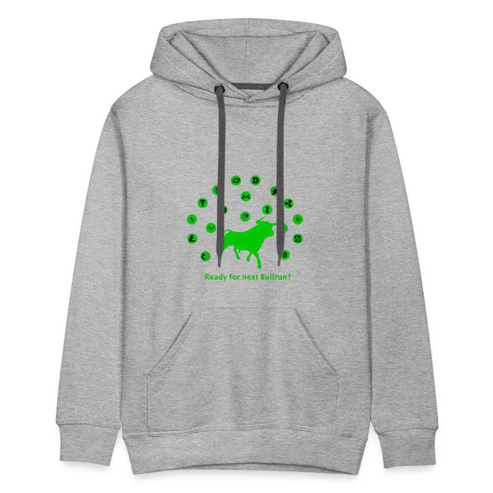 Ready for next Bullrun-Hoodie hell - Grau meliert