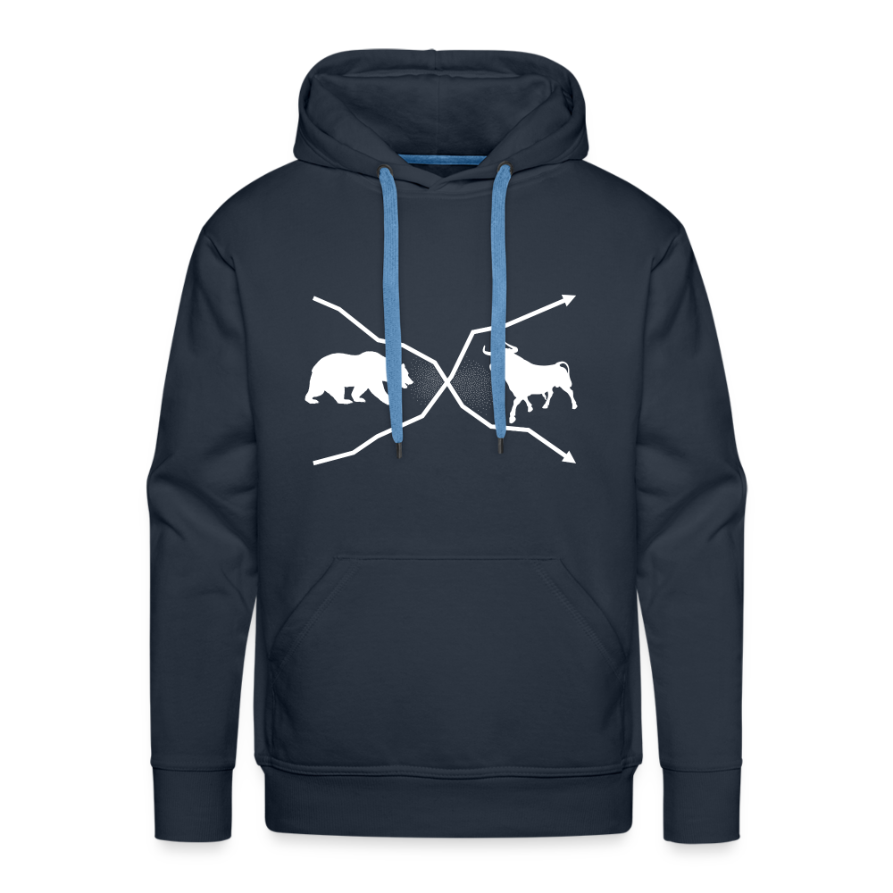 Bulle und Bär-Hoodie dunkel - Navy