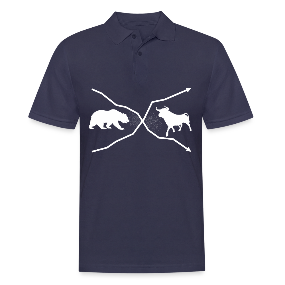 Poloshirt Bull and Bear - Navy