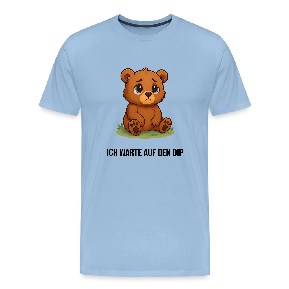 Herren T-Shirt Bärenmarkt - Sky
