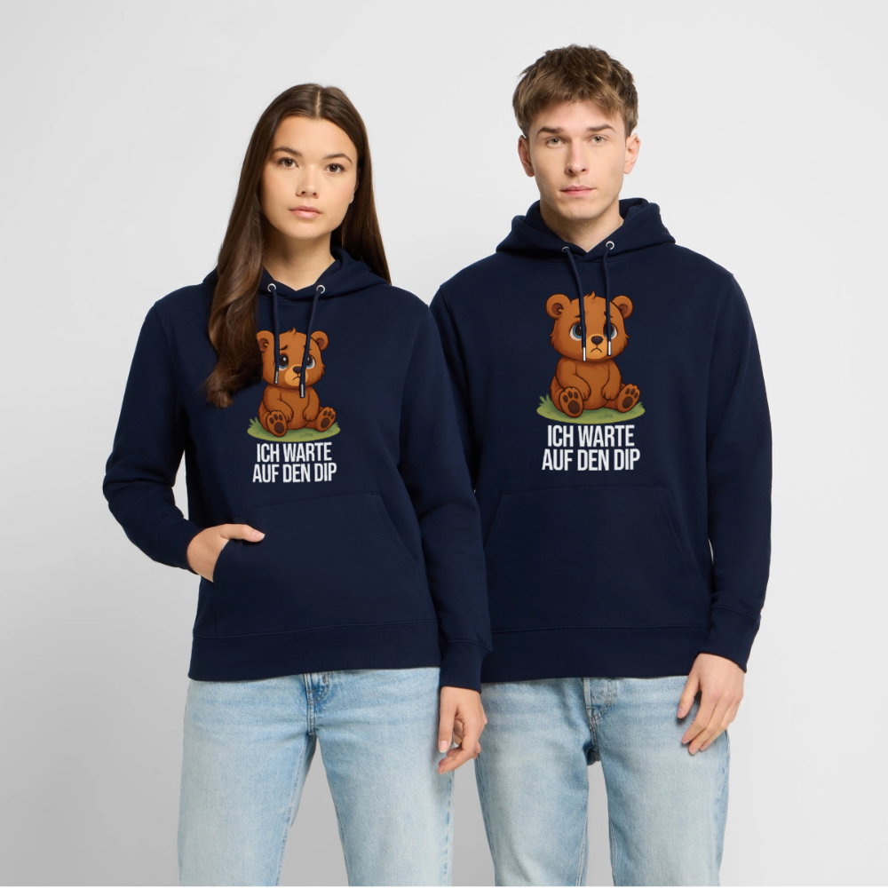 Ich warte auf den Dip Hoodie – Navy Edition - Navy