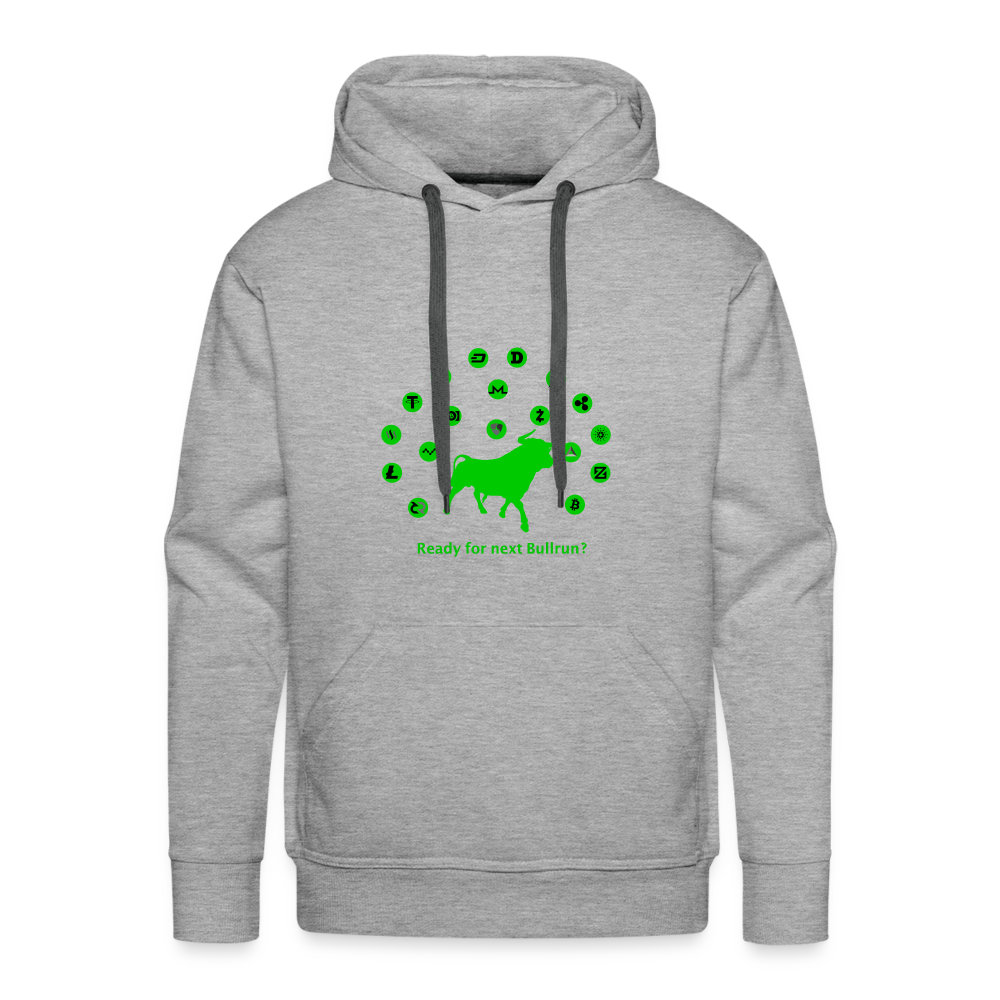 Ready for next Bullrun-Hoodie hell - Grau meliert