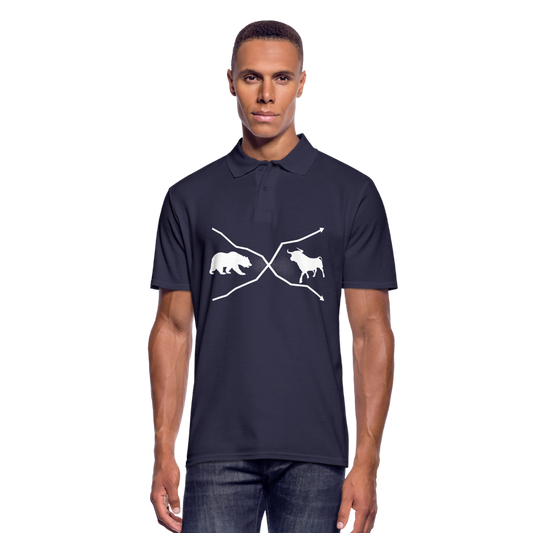 Poloshirt Bull and Bear - Navy