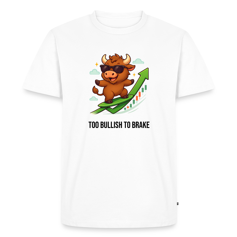 Herren T-Shirt Bullenmarkt - Weiß
