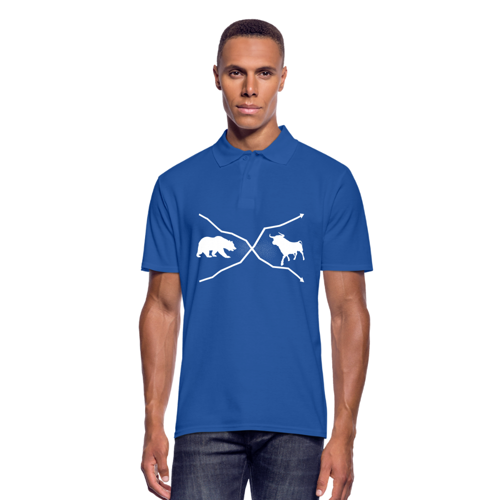 Poloshirt Bull and Bear - Royalblau