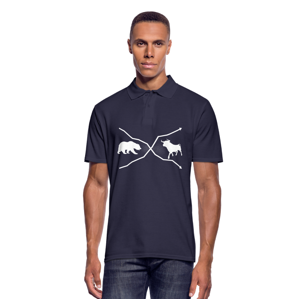 Poloshirt Bull and Bear - Navy