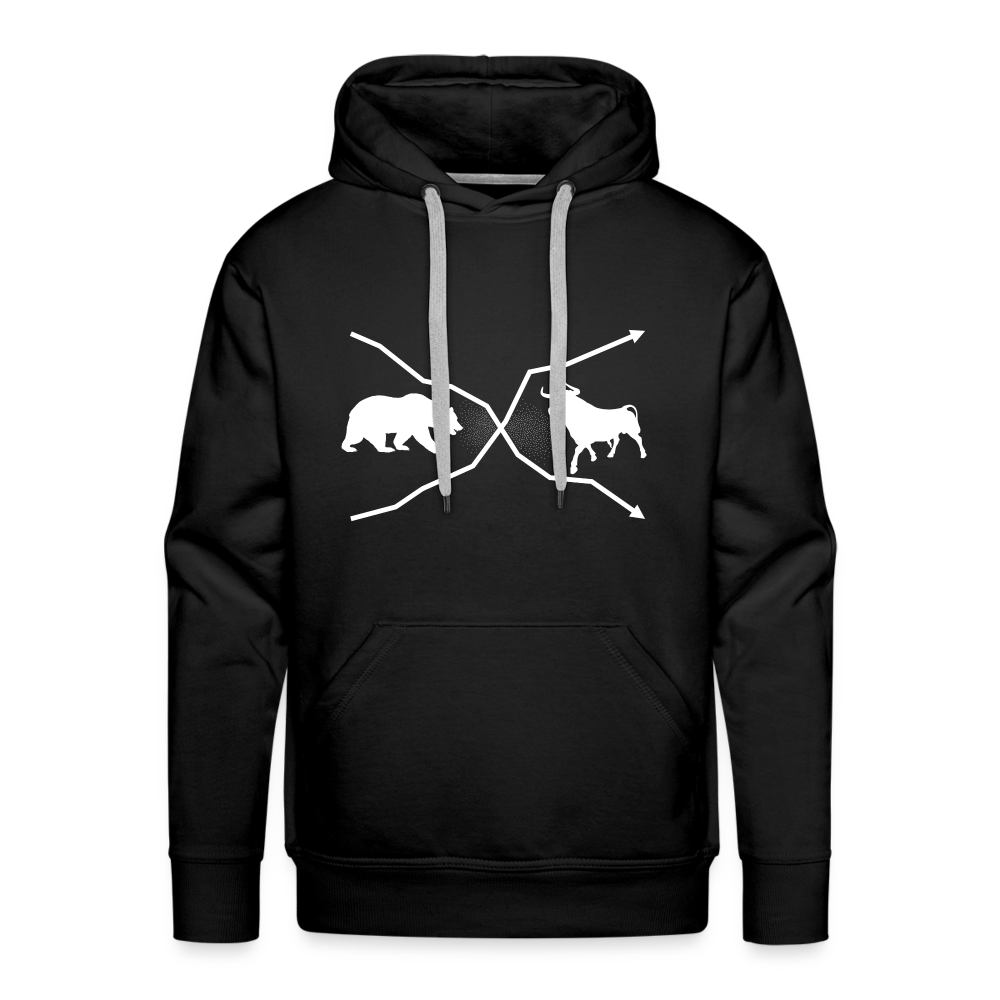 Bulle und Bär-Hoodie dunkel - Schwarz