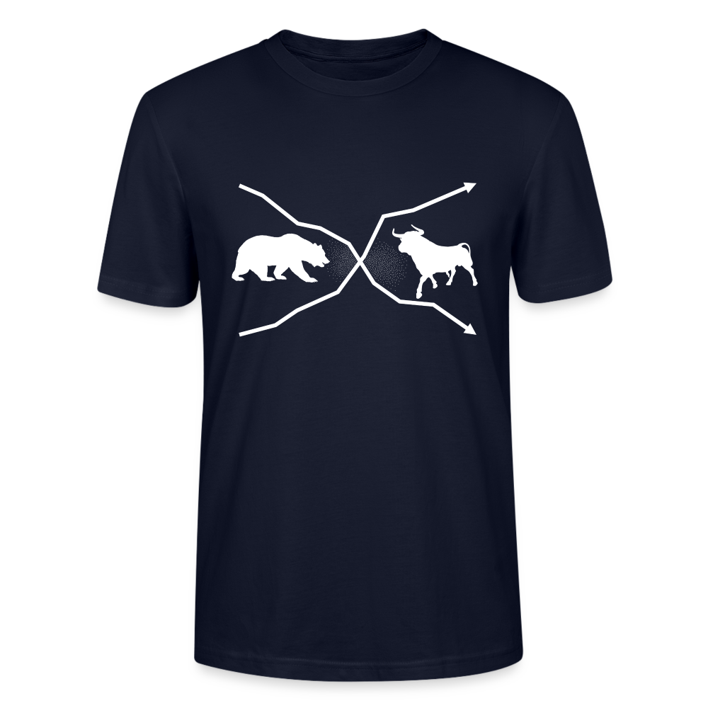 T-Shirt Bulle und Bär - Navy