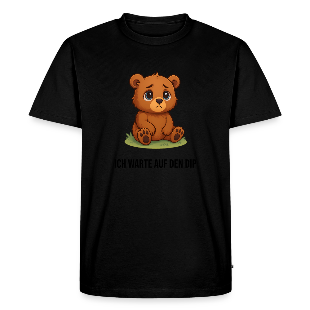 Herren T-Shirt Bärenmarkt - Schwarz