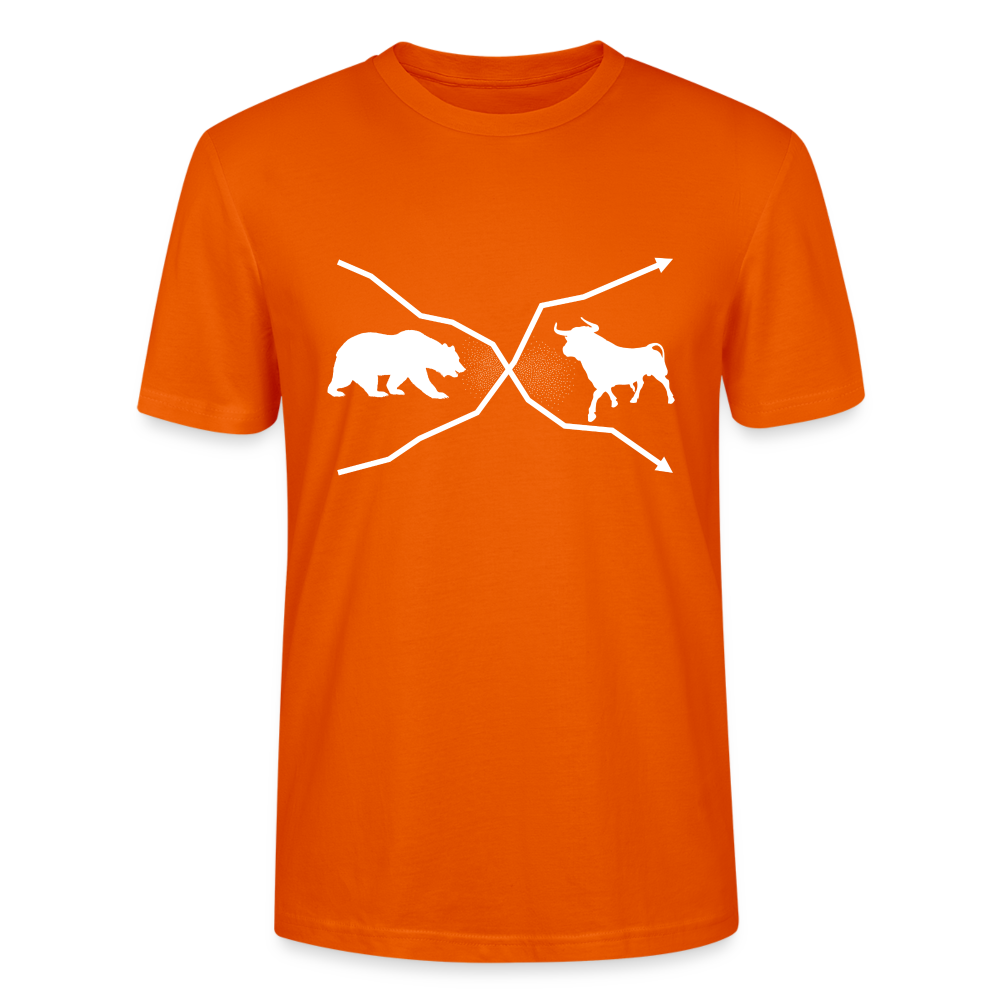 T-Shirt Bulle und Bär - Tieforange