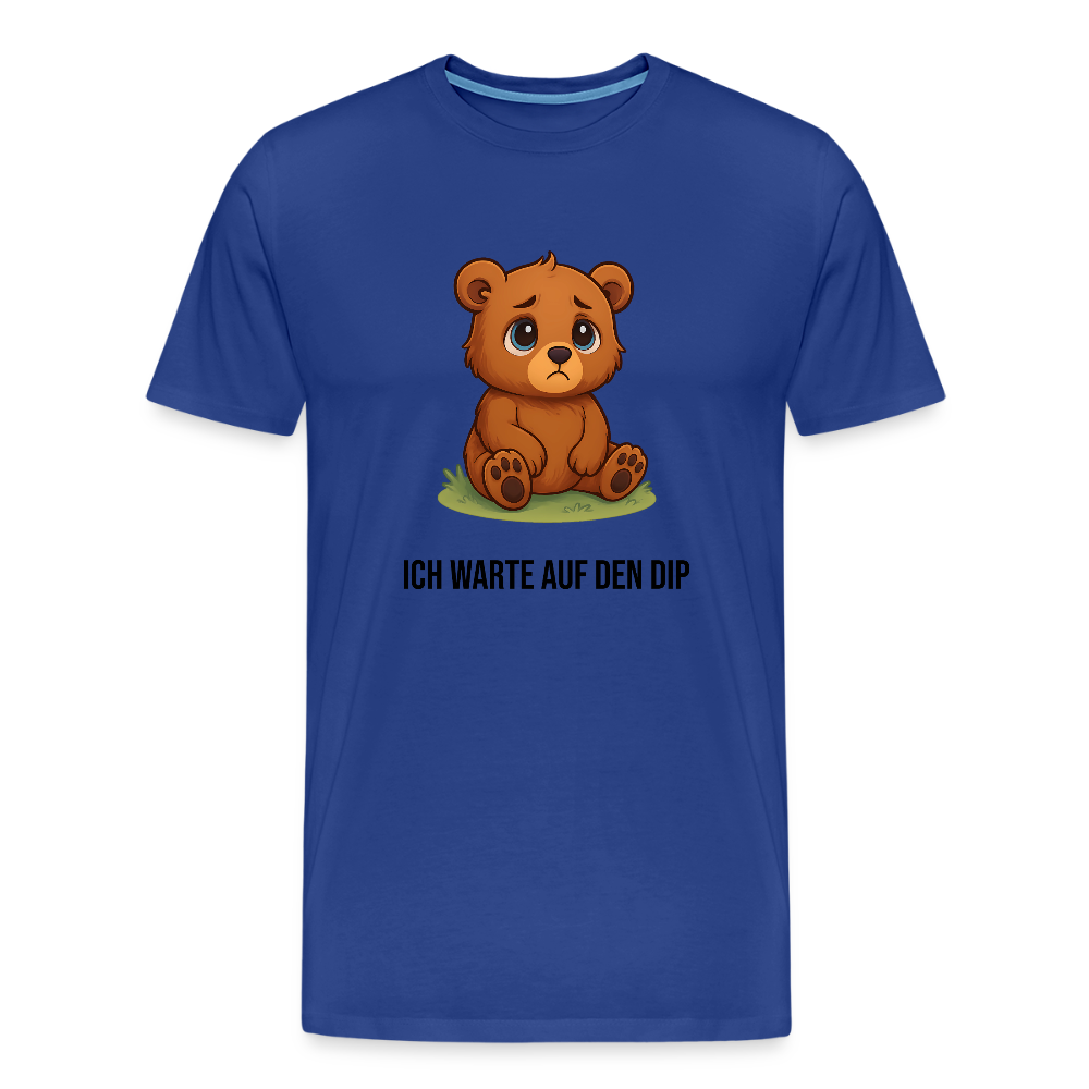 Herren T-Shirt Bärenmarkt - Königsblau