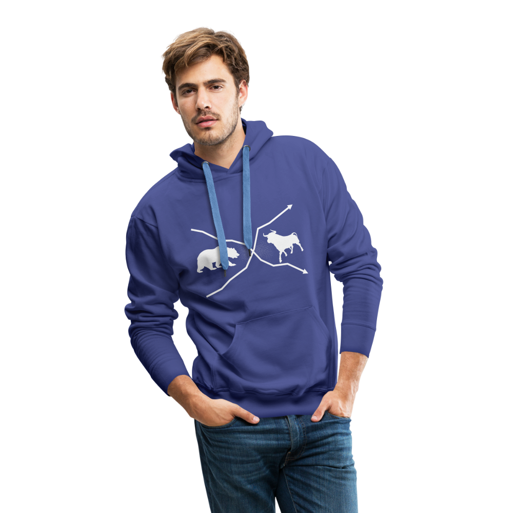Bulle und Bär-Hoodie dunkel - Königsblau