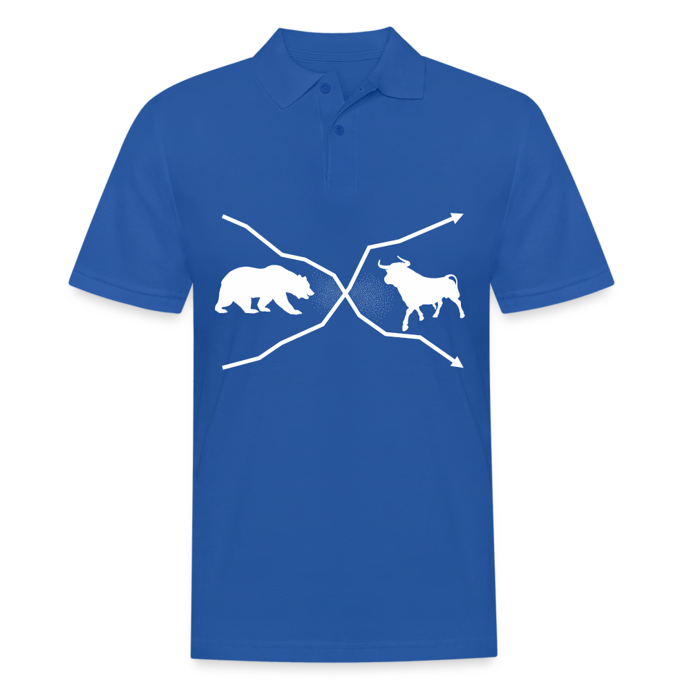 Poloshirt Bull and Bear - Royalblau