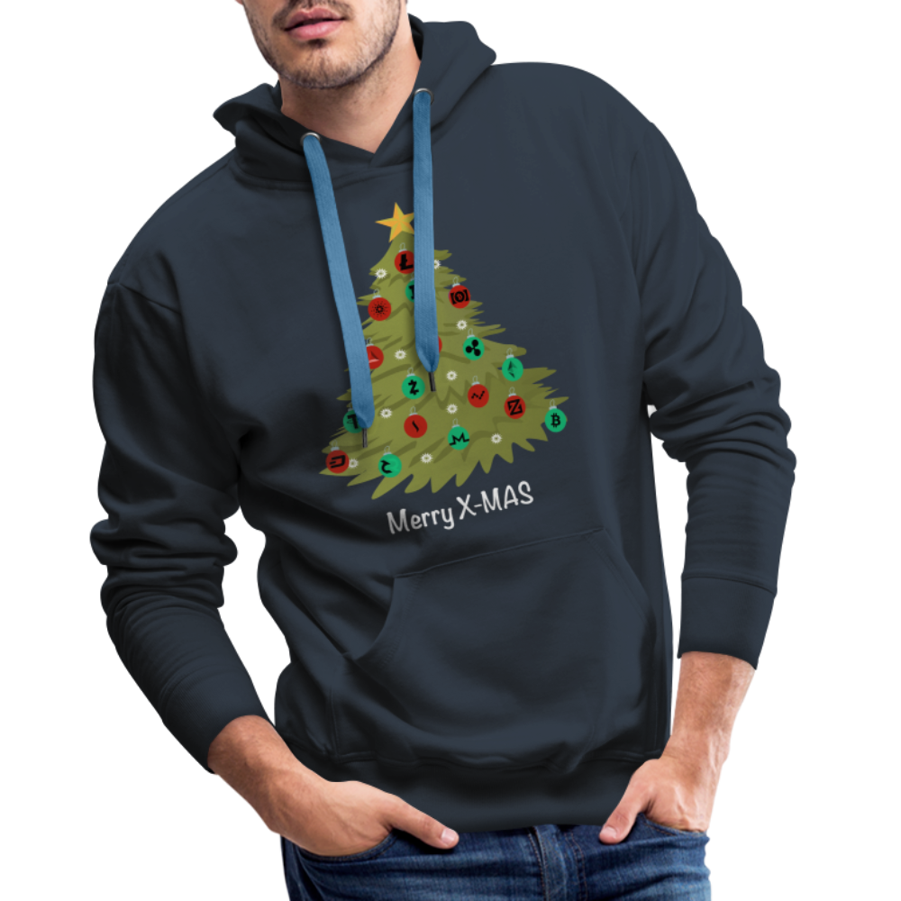 Krypto X-MAS Hoodie farbig/dunkel - Navy