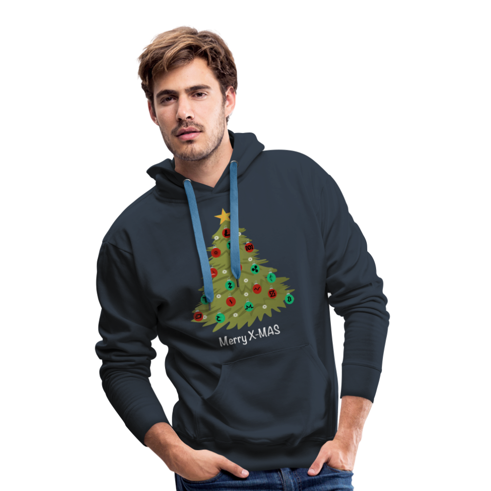 Krypto X-MAS Hoodie farbig/dunkel - Navy