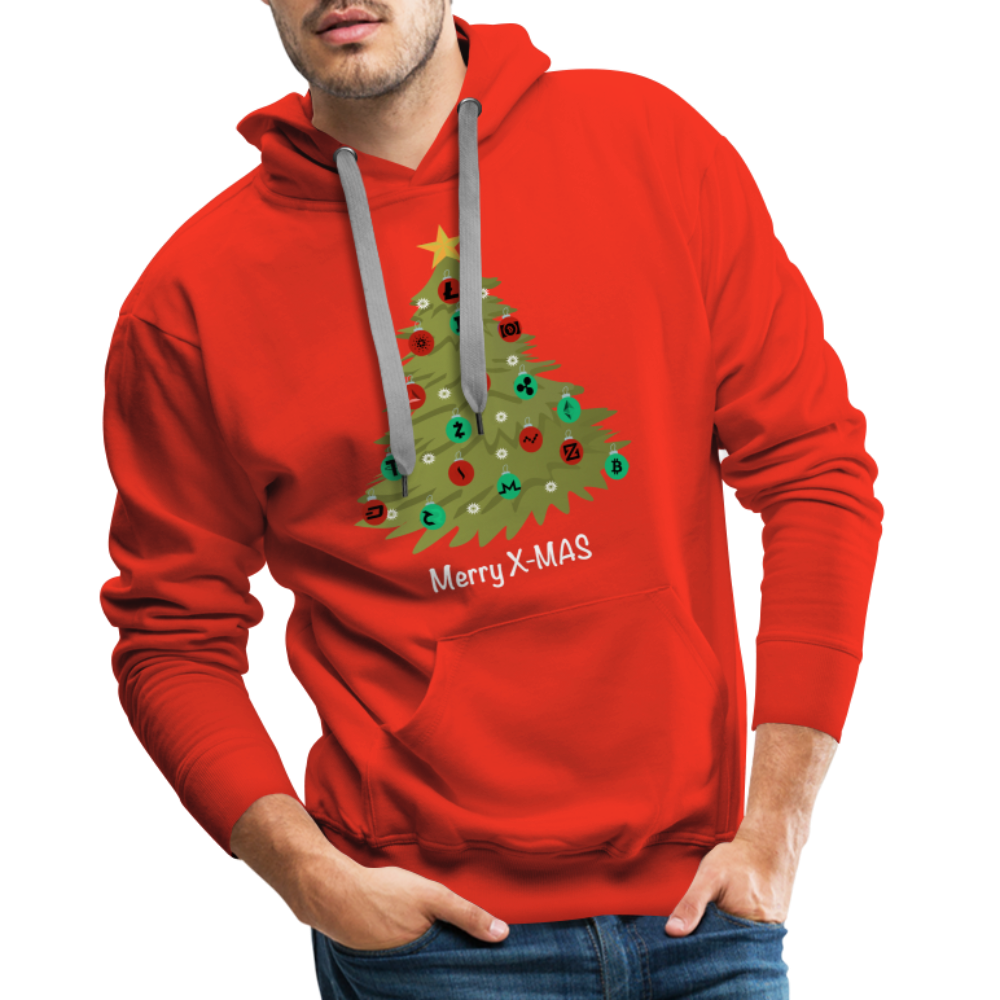 Krypto X-MAS Hoodie farbig/dunkel - Rot