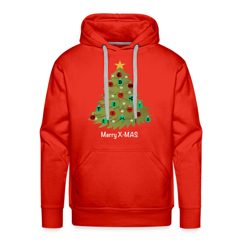 Krypto X-MAS Hoodie farbig/dunkel - Rot