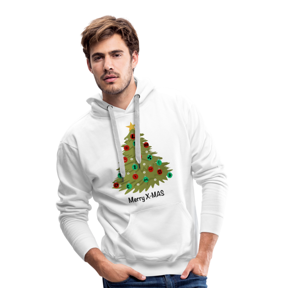Krypto X-MAS Hoodie hell - weiß