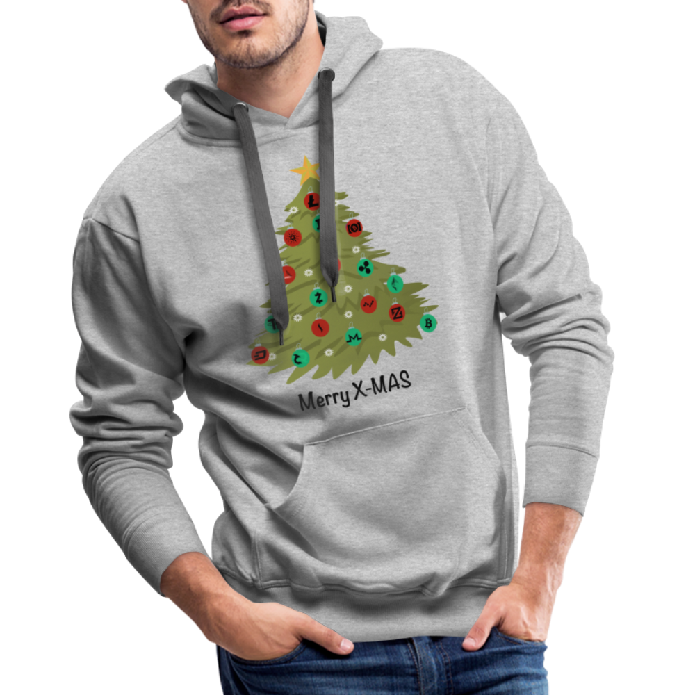 Krypto X-MAS Hoodie hell - Grau meliert
