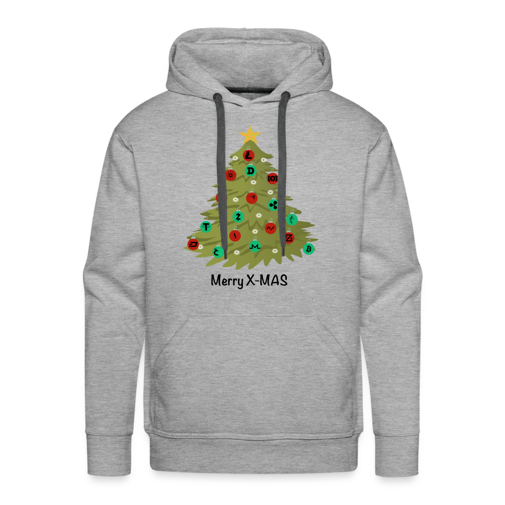 Krypto X-MAS Hoodie hell - Grau meliert