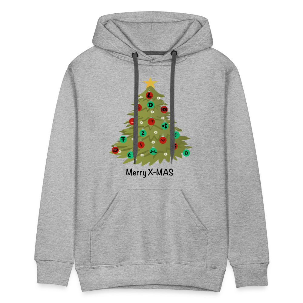 Krypto X-MAS Hoodie hell - Grau meliert