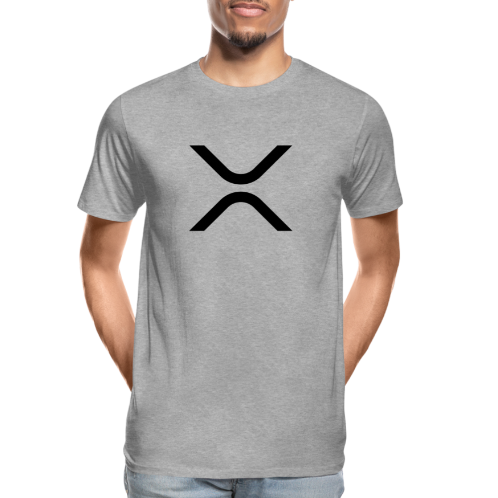 XRP-T-Shirt - Grau meliert