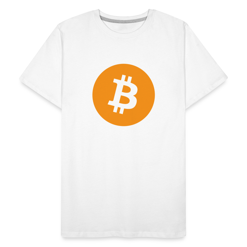 Bitcoin-T-Shirt - weiß