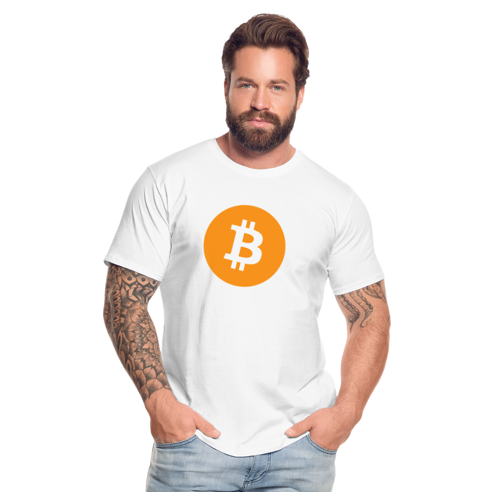 Bitcoin-T-Shirt - weiß