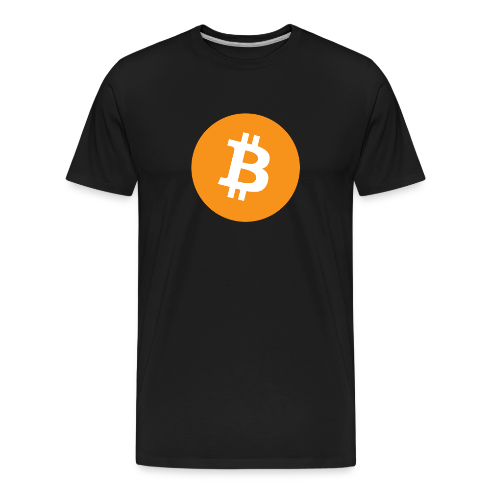 Bitcoin-T-Shirt - Schwarz