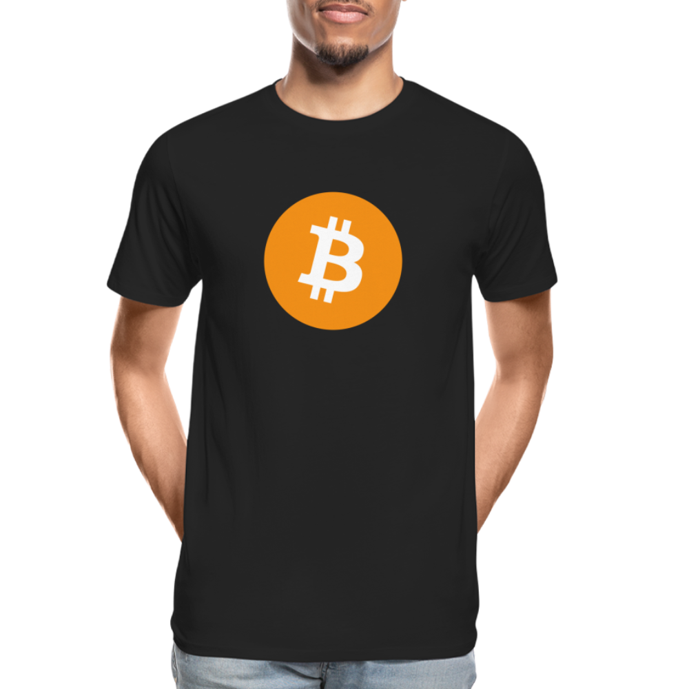Bitcoin-T-Shirt - Schwarz