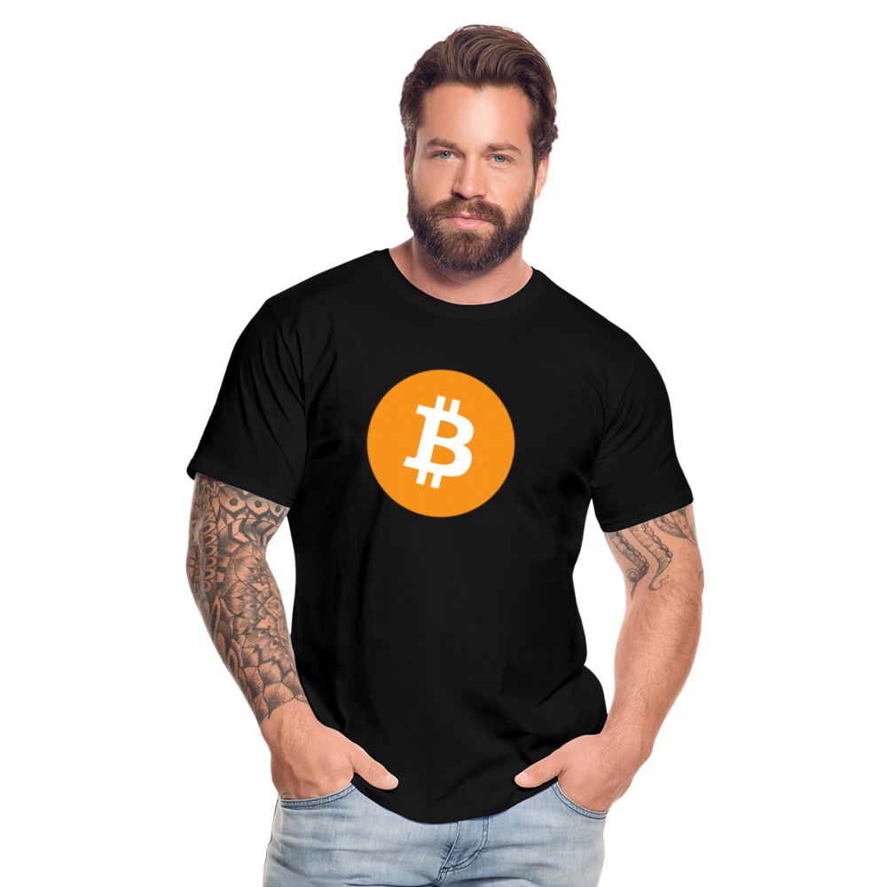 Bitcoin-T-Shirt - Schwarz