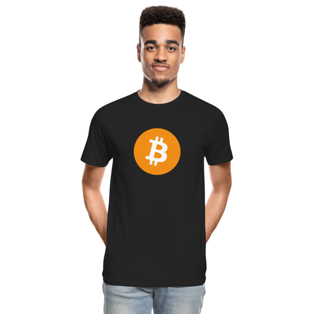 Bitcoin-T-Shirt - Schwarz