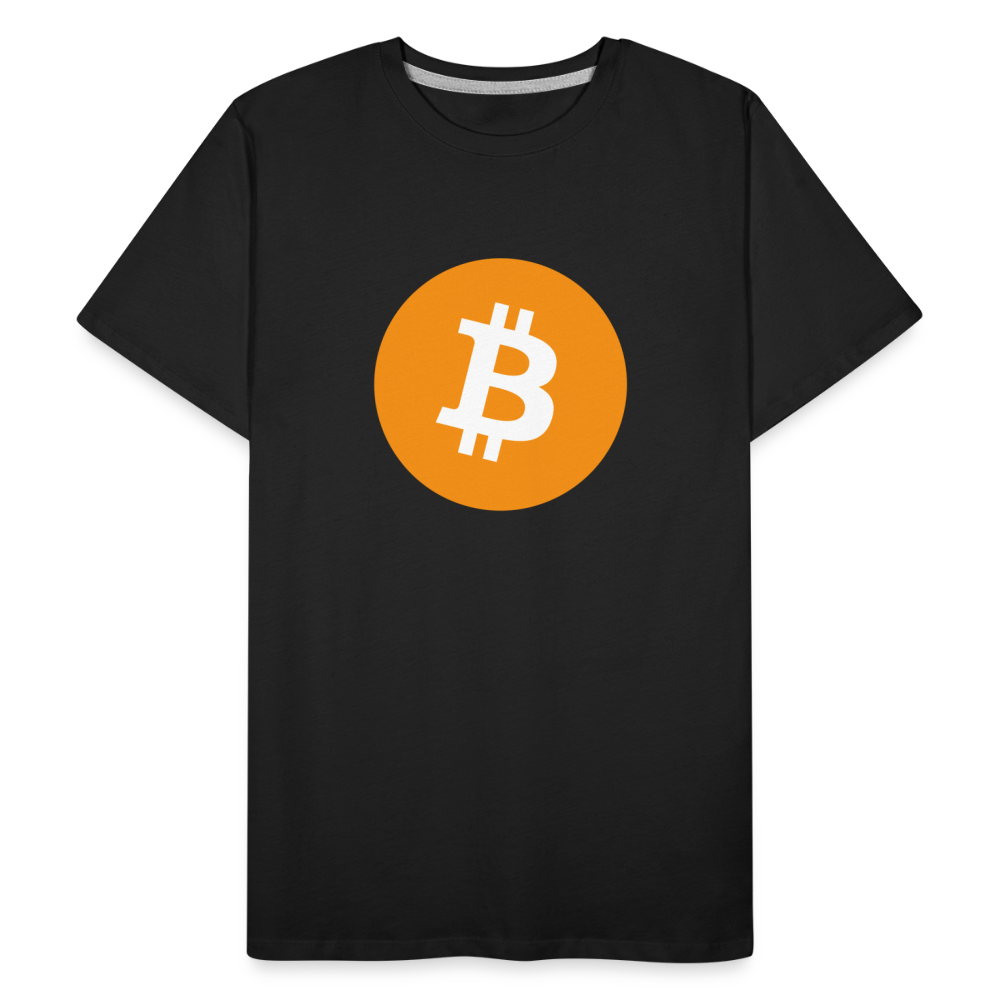 Bitcoin-T-Shirt - Schwarz